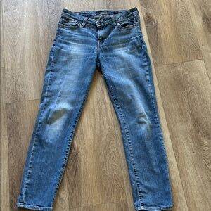 Lucky Brand Women's Straight Leg Blue Jeans